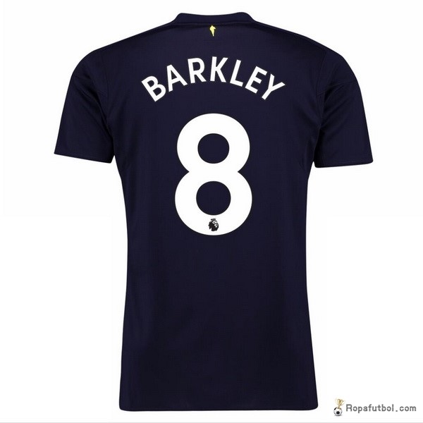 Camiseta Everton Replica Tercera Ropa Barkley 2017/18